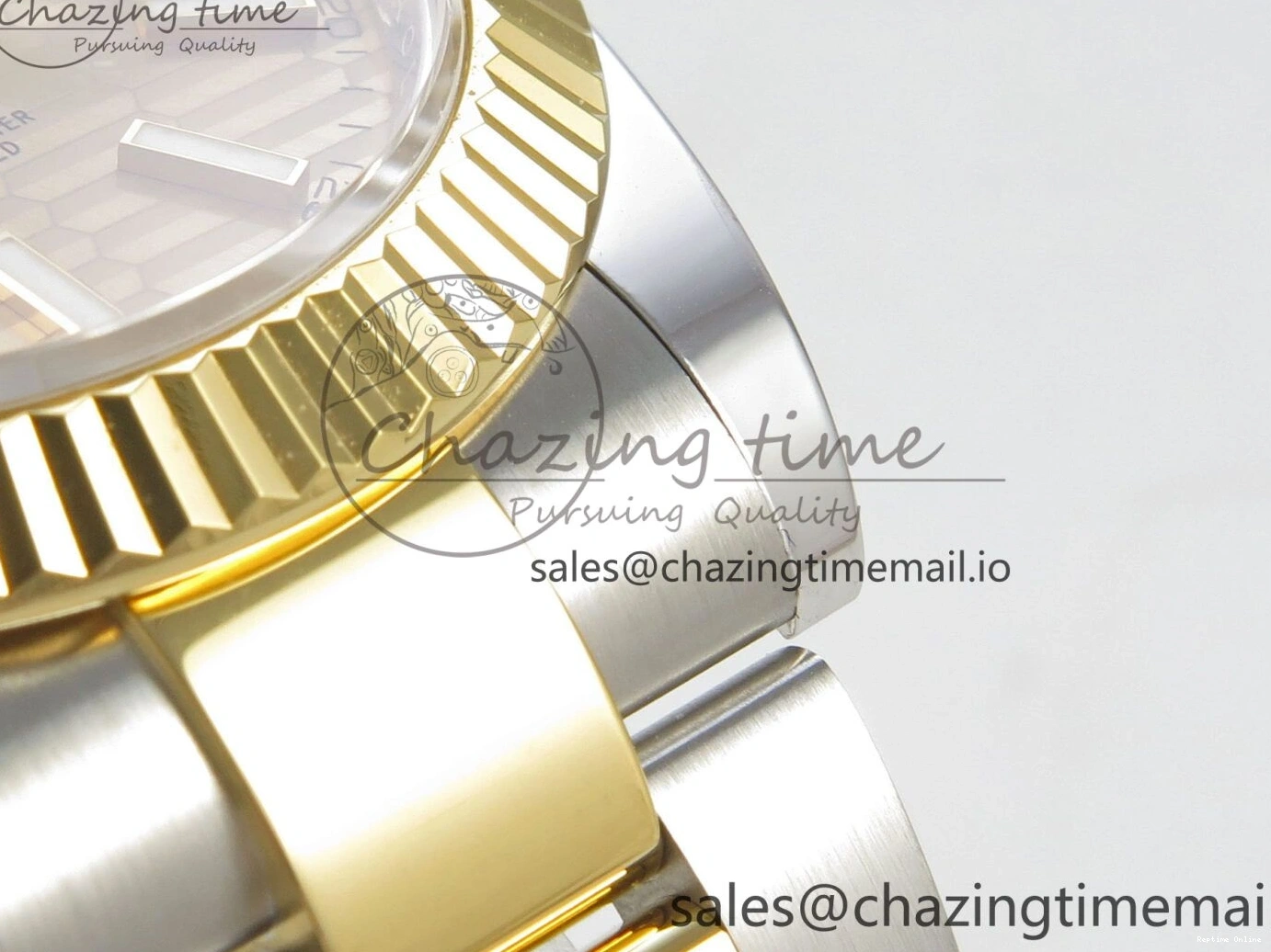 0521 DateJust 41 126333 SS YG ARF 1:1 Best Edition YG Texture Stick Dial on Oyster Bracelet SH3235 (Weighted) Efficient 209